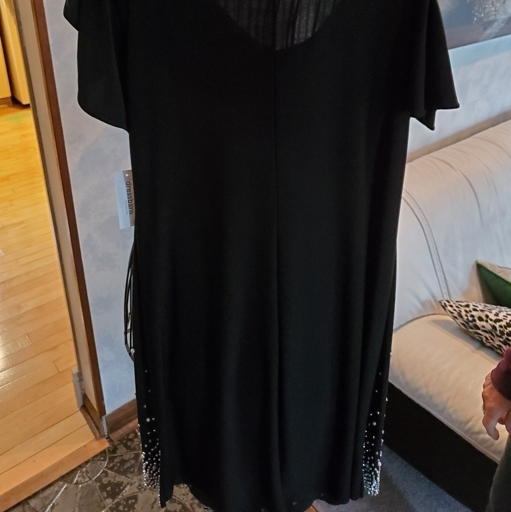 NWT Stylish Embellished Dress - Picture 7 of 8